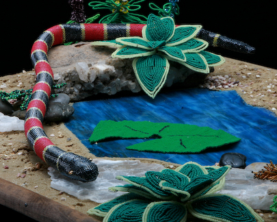 Coral Snake by Juanita Finger